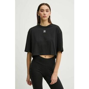 adidas Originals tricou Essential femei, culoarea negru, IW5706 imagine