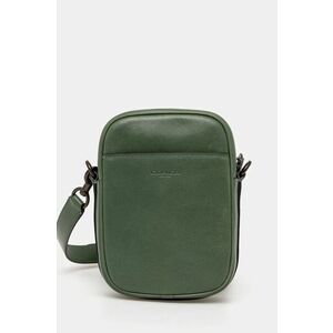 Coach borseta de piele culoarea verde, CW461 imagine