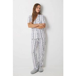 women'secret pijama MIX AND MATCH HAMPTONS femei, culoarea bej, 4858813 imagine