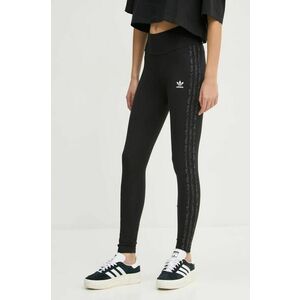 adidas Originals pantaloni SNAKE 3S LGNGS femei, culoarea negru, modelator, JC5750 imagine