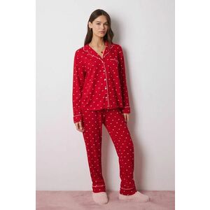 women'secret pijama LA VECINA RUBIA femei, culoarea rosu, 3138649 imagine