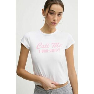 Juicy Couture tricou femei, culoarea bej, JCGCT125020 imagine