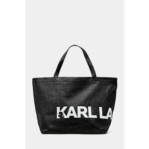 Karl Lagerfeld geanta de bumbac culoarea negru, A1W50064 imagine