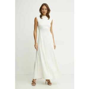 Ivy Oak rochie culoarea bej, maxi, drept, IO117646 imagine