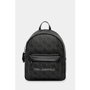 Karl Lagerfeld rucsac femei, culoarea negru, mare, modelator, A1W30133 imagine