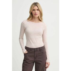 Marc O'Polo longsleeve din bumbac culoarea galben, 500219652597 imagine