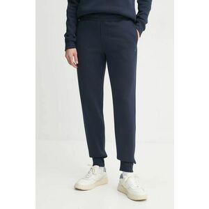 G-Star Raw pantaloni de trening culoarea albastru marin, neted imagine