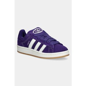 adidas Originals sneakers din piele întoarsă Campus 00s culoarea violet, JH7284 imagine