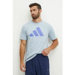 adidas tricou din bumbac barbati, cu imprimeu, IX6567 imagine