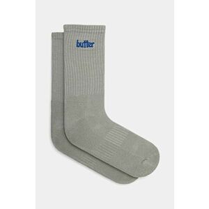 Butter Goods sosete Basic Socks barbati, culoarea gri, BG243910 imagine