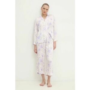 Answear Lab pijama femei, culoarea violet imagine