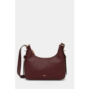 Dkny poseta de piele culoarea bordo, R44EAI65 imagine