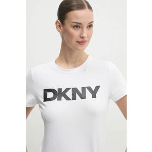 Dkny tricou femei, culoarea alb, DP5T9923 imagine