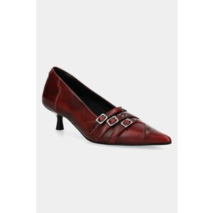 Vagabond Shoemakers stilettos de piele LYKKE culoarea bordo, 5714-118-47 imagine