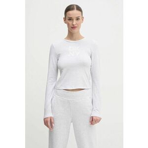 Dkny longsleeve femei, culoarea gri, DP5T1113 imagine