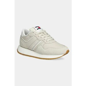 Tommy Jeans sneakers TJW EVA RETRO RUNNER culoarea bej, EN0EN02771 imagine