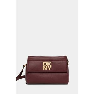 Dkny poseta de piele culoarea bordo, R44EAI71 imagine