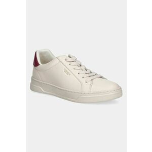 Coach sneakers din piele High Line culoarea bej, CW971 imagine