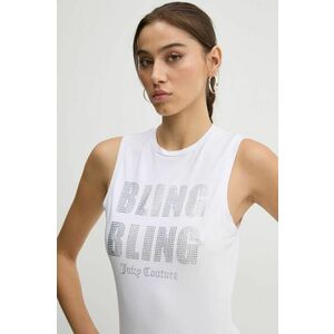 Juicy Couture top femei, culoarea alb, JCBLV125866 imagine