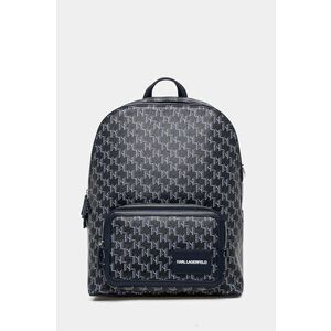 Karl Lagerfeld rucsac femei, culoarea albastru marin, mare, modelator, A1W30188 imagine