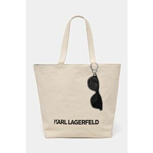 Karl Lagerfeld poseta cu doua fete culoarea bej, A1W50020 imagine