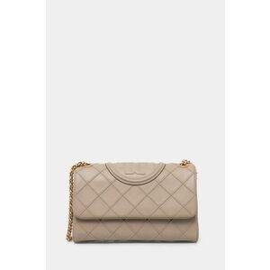 Tory Burch poseta Fleming culoarea bej, 143248.200 imagine