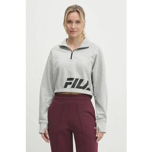 Fila bluza Torreglia femei, culoarea gri, cu imprimeu, FAW0847 imagine