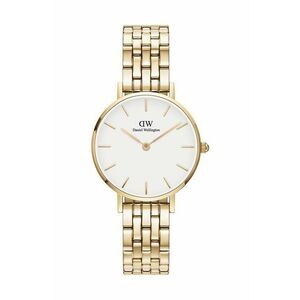 Daniel Wellington ceas Petite 28 5-Link femei, culoarea auriu imagine