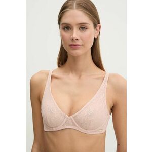 United Colors of Benetton sutien culoarea roz, dantela, neted, 36YZ1R01I imagine