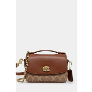 Coach poseta de piele Cassie culoarea bej, CW566 imagine