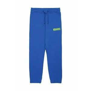 Diesel pantaloni de trening din bumbac pentru copii PBASEL TROUSERS neted, J02316 imagine