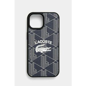 Lacoste husa pentru telefon iPhone 15 / 14 / 13 6.1 culoarea albastru marin, LCHMP15SPIGV imagine