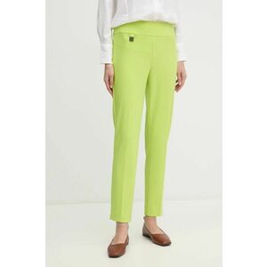 Joseph Ribkoff pantaloni femei, culoarea verde, mulata, high waist, 144092S24 imagine