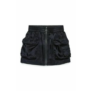 Diesel fusta fete GOMIRTYS SKIRT culoarea negru, mini, drept, J02208 imagine