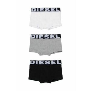 Diesel boxeri copii UMBX-UPARRYTHREEPACK-DSL UND SHORT 3-pack culoarea gri, J01911 imagine