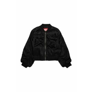 Diesel geaca bomber pentru copii JGKHLOWS JACKET culoarea negru, J02205 imagine