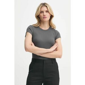 Filippa K tricou femei, culoarea gri, 28500 imagine