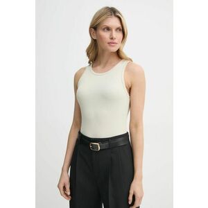 Filippa K top femei, culoarea bej, 28497 imagine