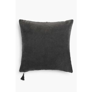 Calma House față de pernă decorativă Velur 45 x 45 cm culoarea negru imagine