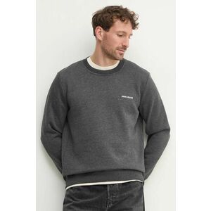 Pepe Jeans bluză DAMIAN CREW bărbați, culoarea gri, uni, PM582754 imagine