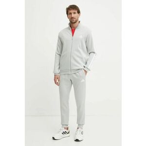 adidas trening 3S FL TT TS bărbați, culoarea gri, JI8883 imagine