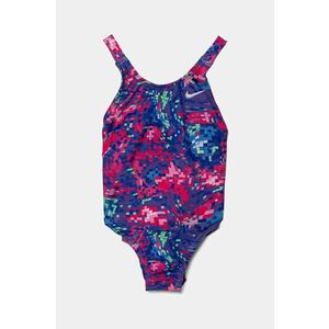 Nike Kids costum de baie dintr-o bucată pentru copii culoarea roz, NESSE045 imagine