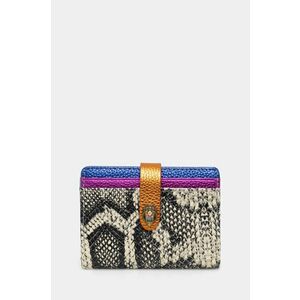 Kurt Geiger London card-holder din piele culoarea bej, 1275044719 imagine