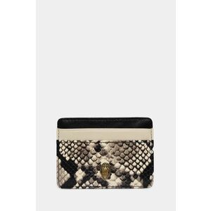 Kurt Geiger London card-holder din piele culoarea bej, 1274699189 imagine