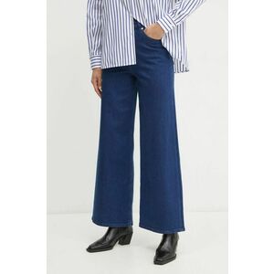 Ivy Oak jeans femei, culoarea bleumarin, IO115205 imagine