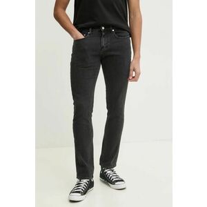 Tommy Jeans jeans bărbați, culoarea negru, DM0DM21135 imagine