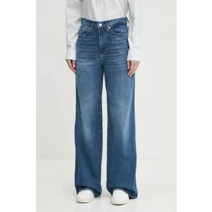 Tommy Jeans jeans femei, culoarea bleumarin, DW0DW19582 imagine