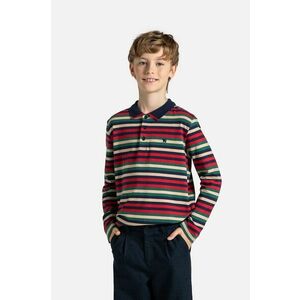 Coccodrillo longsleeve copii culoarea bleumarin, cu imprimeu, ELEGANT JUNIOR BOY imagine