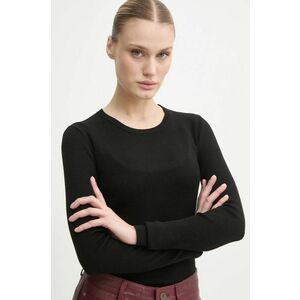 Day Birger et Mikkelsen longsleeve din lână Mariana culoarea negru, DAY65243602 imagine