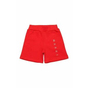 Marni pantaloni scurți din bumbac pentru bebeluși MP193B SHORTS culoarea roșu, cu imprimeu, M01403 imagine